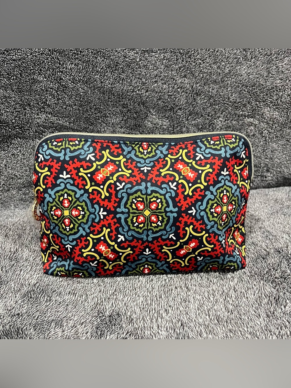 NWOT❗️Estée Lauder Spanish Tile geometric cosmetic makeup bag